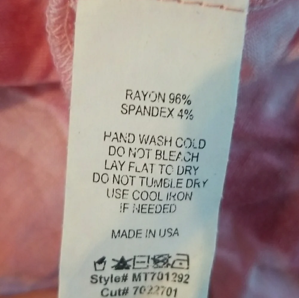 Free People Off Shoulder Tie Dye Top Size Small